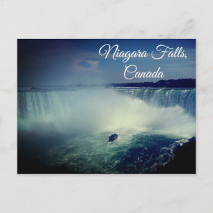 Cataratas del Niágara, postal de Canadá