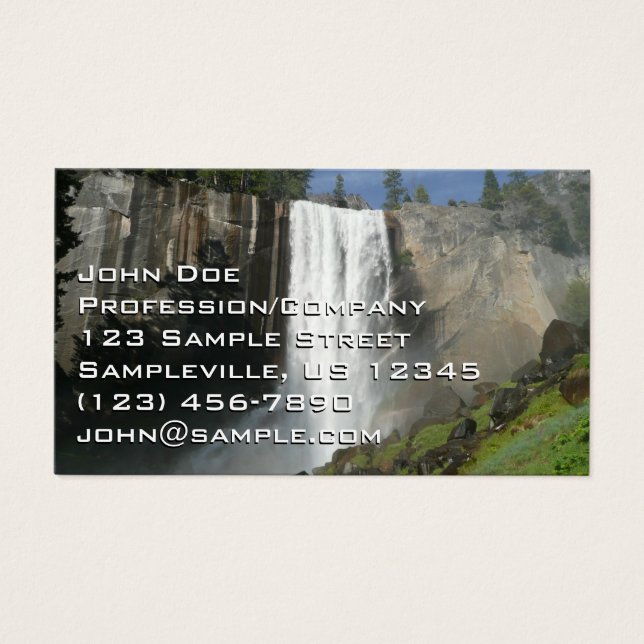 Cataratas I en el Parque Nacional Yosemite (Frente)