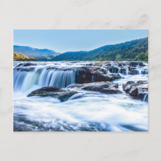 Cataratas Sandstone, postal de Virginia Occidental