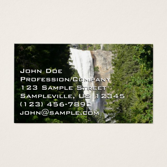 Cataratas verdes II en el Parque Nacional Yosemite (Frente)