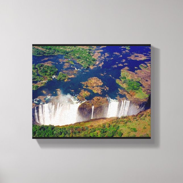 cataratas victoria lienzo aéreo (Anverso)