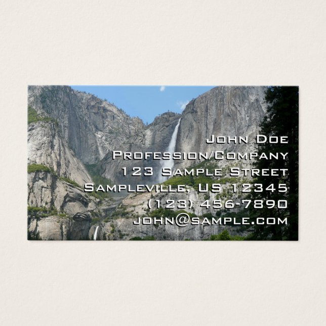 Cataratas Yosemite III del Parque Nacional Yosemit (Frente)