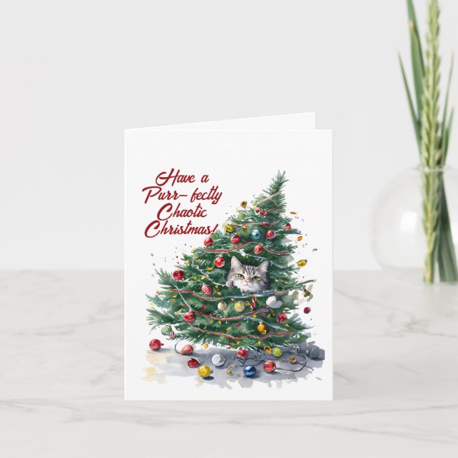 Catástrofe de diseño de árbol de navidad (Anverso)