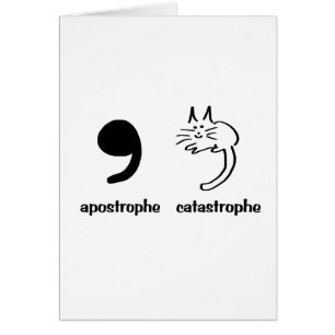 catástrofe del apóstrofe