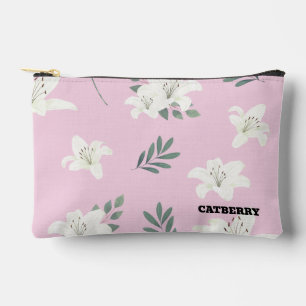 Catberry   Bolsa de patrón floral minimalista
