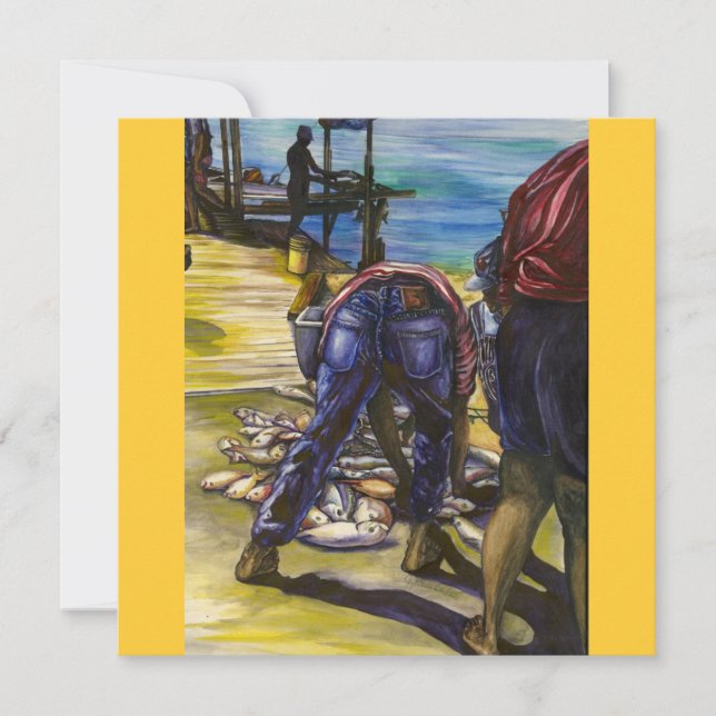 Catch de la mañana, isla del puerto (Anverso)