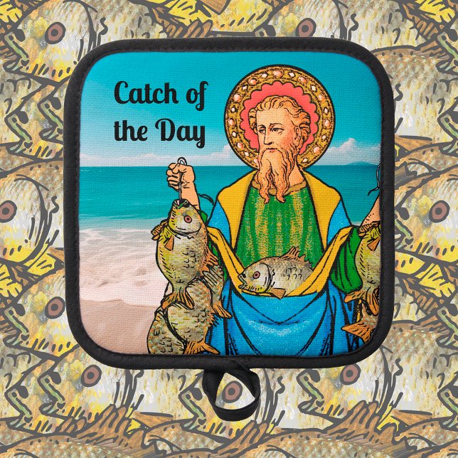 Catch of the Day Pot Holder (Subido por el creador)