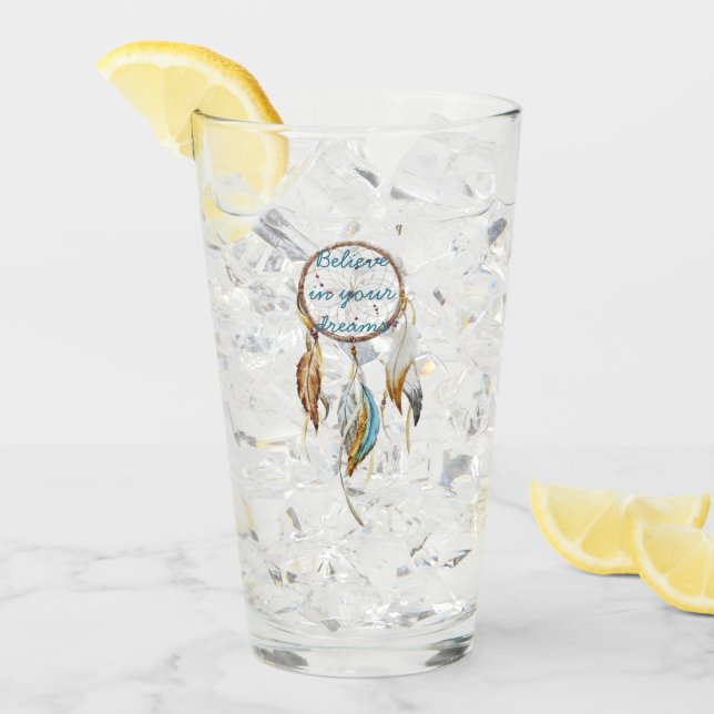 Catcher del sueño turquesa marrón (Anverso (hielo))