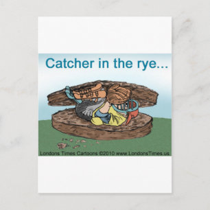 Catcher In Rye Bread Funny Tees Mugs Tarjetas y Re