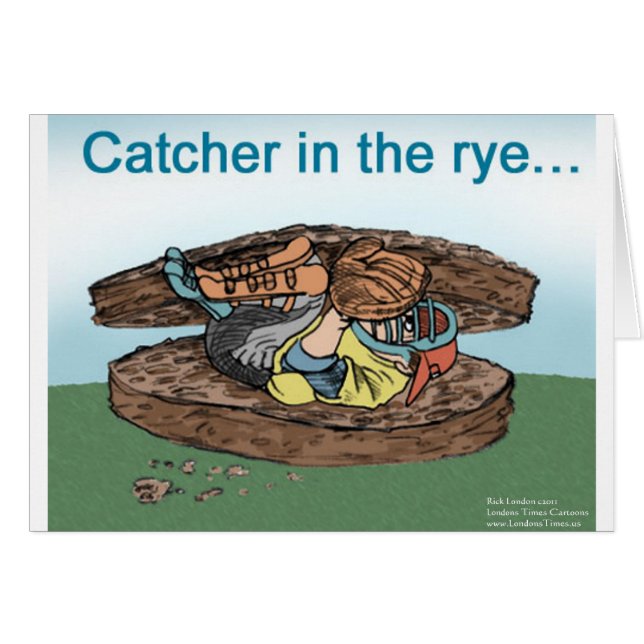 Catcher In Rye Funny Tees Cards Mugs Regalos Etc (Anverso (Horizontal))