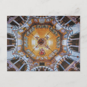 Catedral Aachen- tarjeta postal