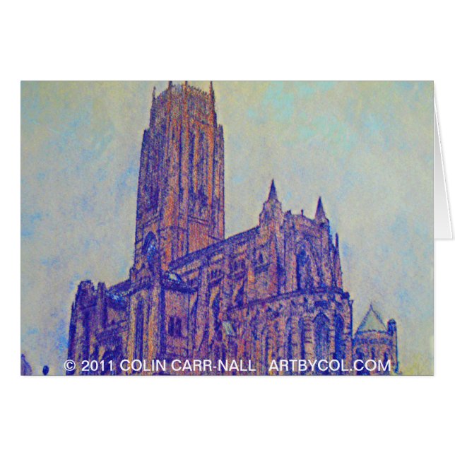 Catedral anglicana Liverpool de Colin Carr-Nall (Anverso (Horizontal))
