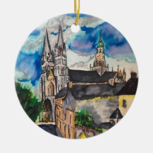 Catedral de Bayeux Francia Ornamento cerámico