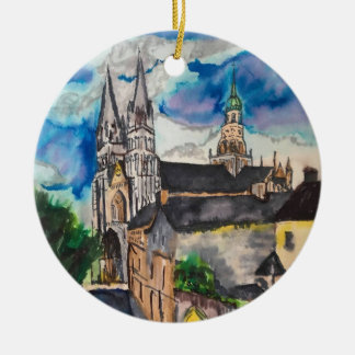 Catedral de Bayeux Francia Ornamento cerámico