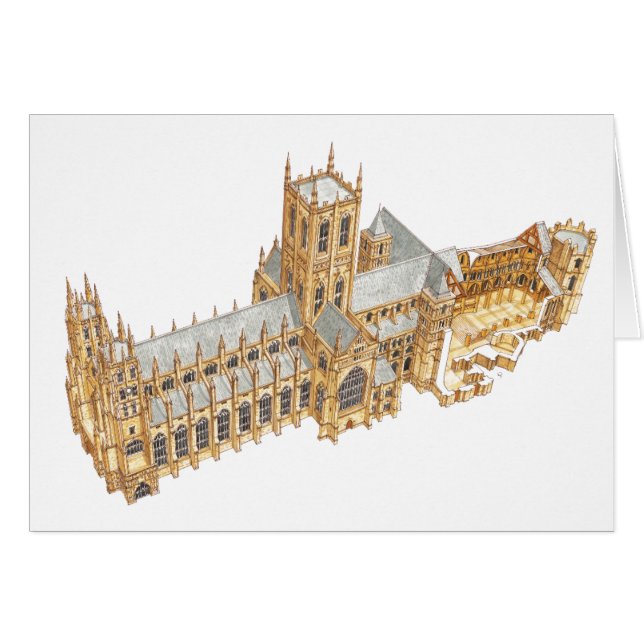 Catedral de Cantorbery. Gran Bretaña (Anverso (Horizontal))