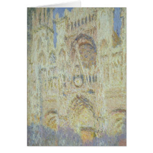 Catedral de Claude Monet el Ruán en la puesta
