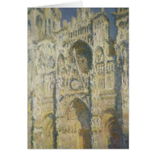 Catedral de Claude Monet el Ruán en luz del sol
