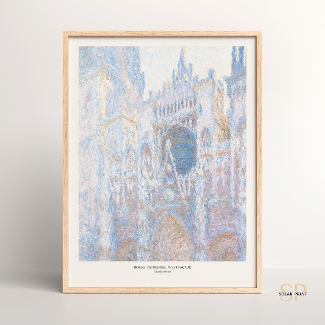 Catedral de Claude Monet Rouen Impresión de arte e (Subido por el creador)