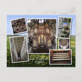 Catedral de Ely, postal del Reino Unido