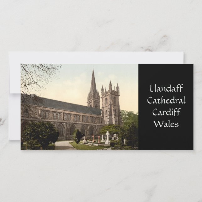 Catedral de Llandaff, Cardiff, Gales (Anverso)