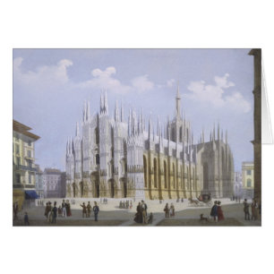 Catedral de Milán desde 'Vistas de Milán y su Medi