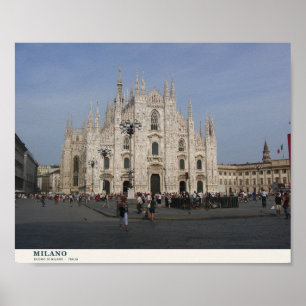 Catedral de Milán Duomo di Milano Arte de Pared de
