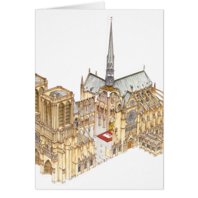 Catedral de Notre-Dame. París Francia (Frente)