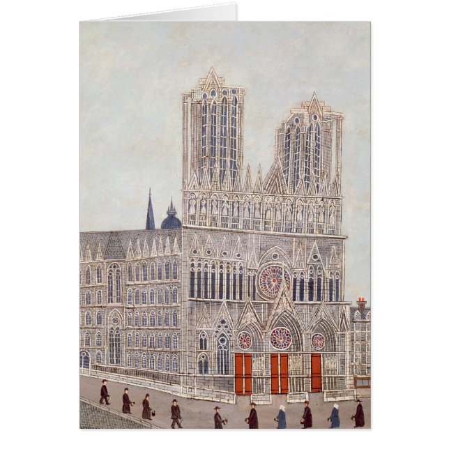 Catedral de Reims, c.1923 (Frente)