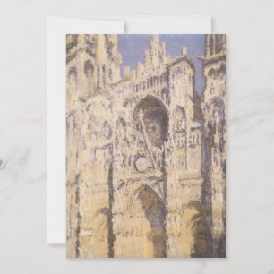 Catedral de Rouen, Armonía Azul Oro por Claude Mon