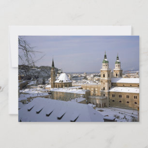 Catedral de Salzburgo - Tarjeta de vacaciones Aust