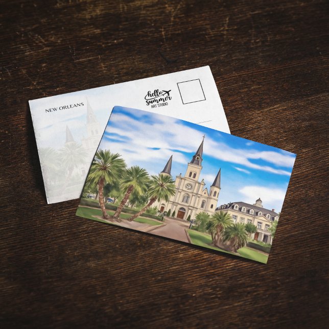 Catedral de San Luis de Nueva Orleans Postales de  (Subido por el creador)