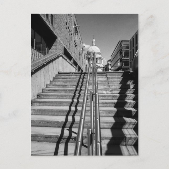 Catedral de San Pablo Londres, postal del Reino Un (Anverso)