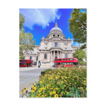 Catedral de San Pablo Londres, postal del Reino Un