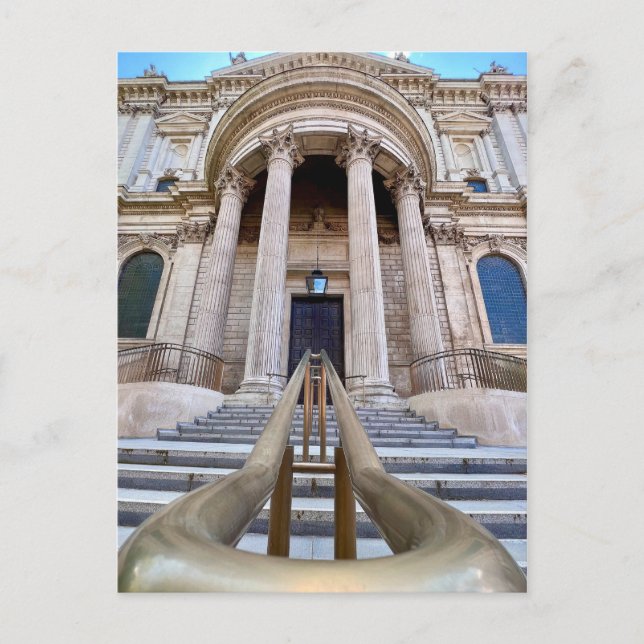 Catedral de San Pablo Londres, postal del Reino Un (Anverso)