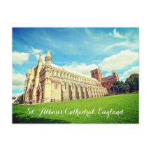 Catedral de St Albans, Inglaterra, postal