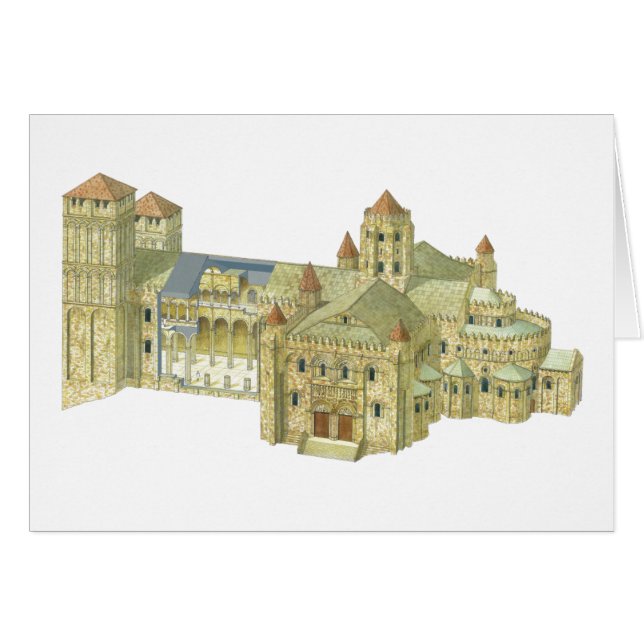 Catedral del Romanesque de Santiago de Compostela. (Anverso (Horizontal))