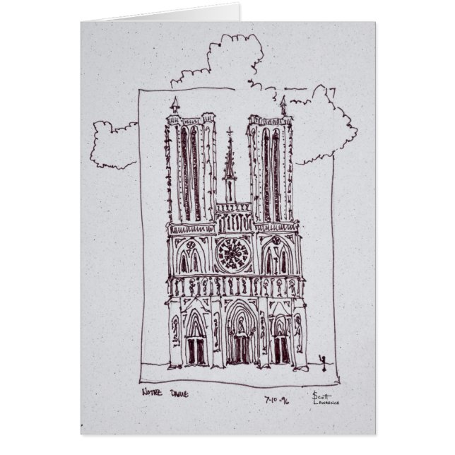 Catedral Notre-Dame de París | Ille de la Cite (Frente)