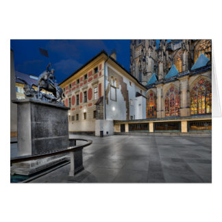 Catedral St.Vitus de Praga de noche