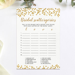 Categorías de Boda editable Tarjeta de Despedida d