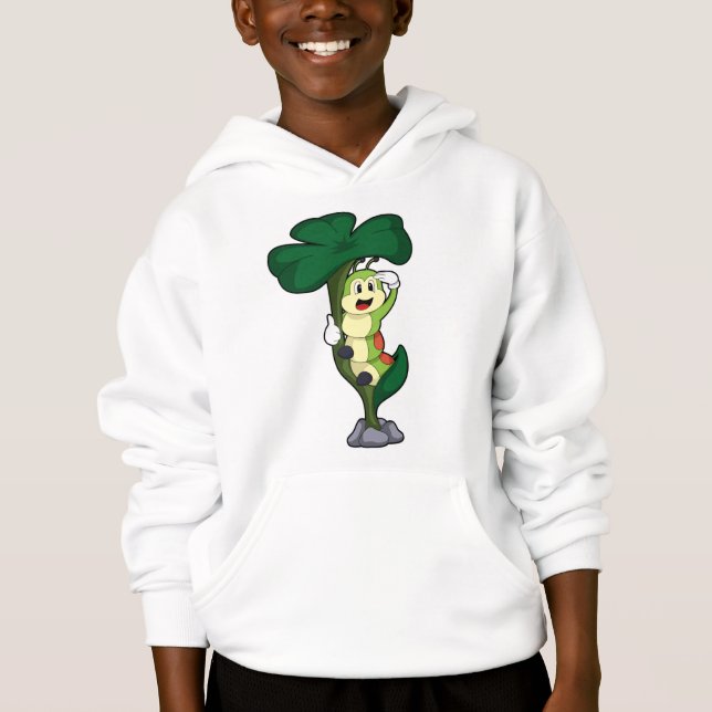 Caterpillar con hoja (Anverso)