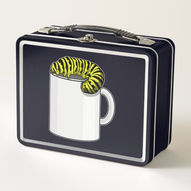 Caterpillar con Mug (Anverso)