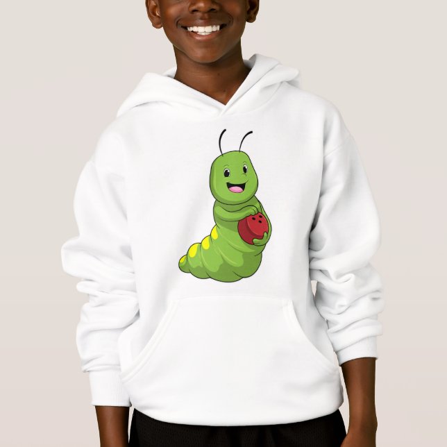 Caterpillar en el Bowling con bolas (Anverso)