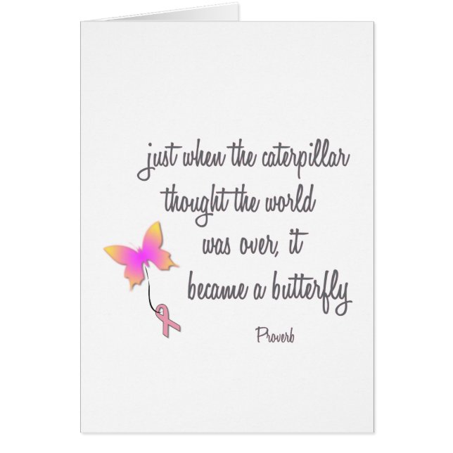 Caterpillar se convirtió en una mariposa (Frente)