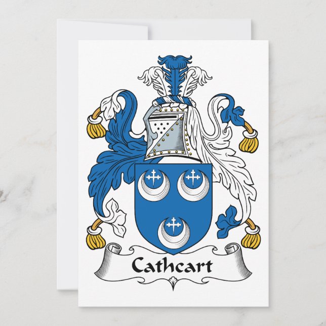 Cathcart Family Crest (Anverso)