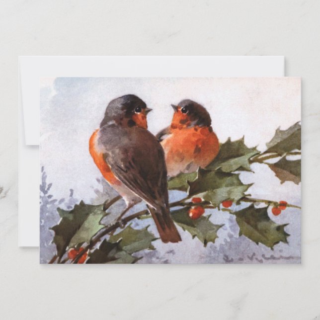Catherine Klein: Robins sobre Holly (Anverso)