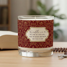 Catholic Crimson Gold Rococo Meditative Prayer