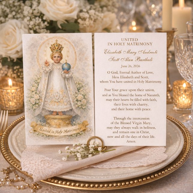 Catholic Wedding Prayer Card Betrothal  (Subido por el creador)