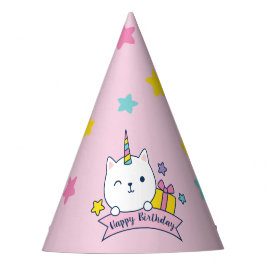 Caticorn | Sombrero de Fiesta | Rosa