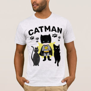 CATMAN Chicos Camisetas Cat