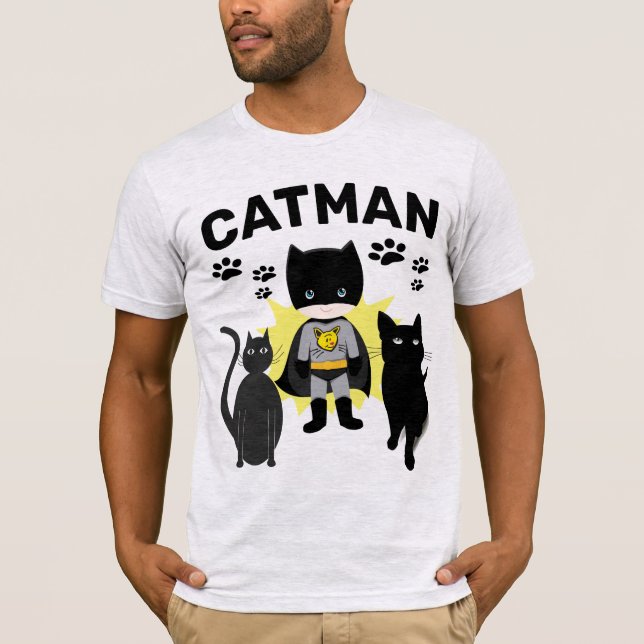 CATMAN Chicos Camisetas Cat (Anverso)